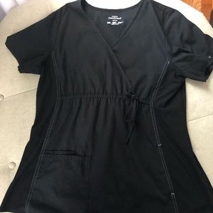 Maternity scrub top